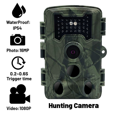 34pcs de Lichten 1080p van IRL maken Hd-van de het Wildcamera 36mp van de Nachtvisie de Sleepcamera waterdicht