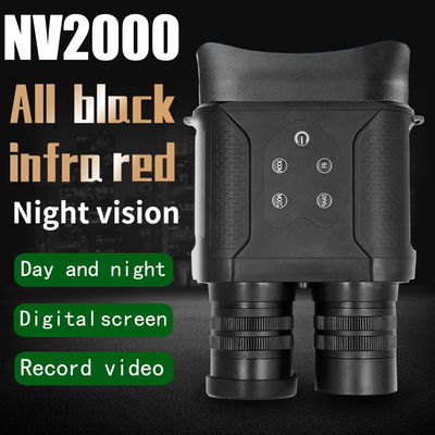 NV2000 de Beschermende bril HD 1080P 12MP BR 32GB van de nachtvisie Infrarode de Jachtverrekijkers