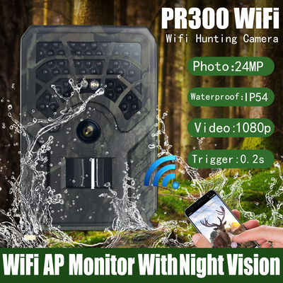 PR300 WiFi die LEIDENE van Cameratft 128GB 42pcs waterdichte IP54 jagen