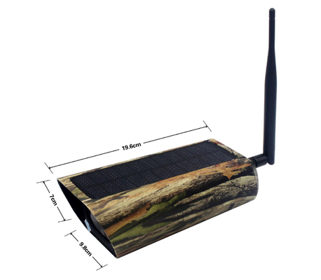 Van PR500W Wifi Draadloze 850nm LEIDENE van de de Jachtcamera IP65 1080P Zonne