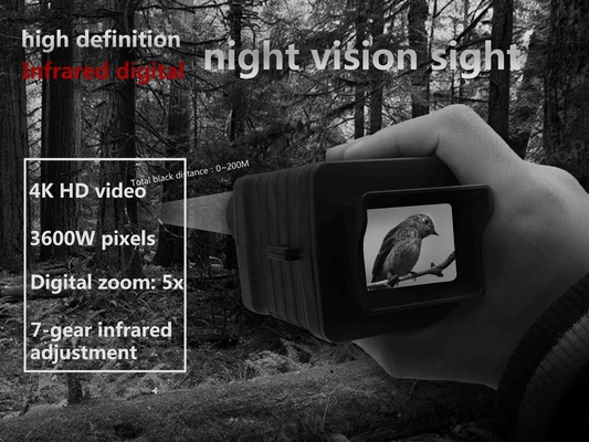 NV3000C éénogige Nacht bouwt het scherm van 4k Visie 36MP 2 ' - in 5000mAh-de batterij van Li