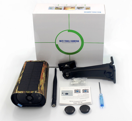 Van PR500W Wifi Draadloze 850nm LEIDENE van de de Jachtcamera IP65 1080P Zonne