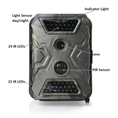 GSM MMS 3G de Camera van het de Camerasmtp 12MP 1080P HD Wild van de de Jachtsleep