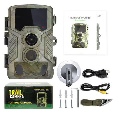Het Openluchtwild 46pcs 940nm IRL Lichte IP66 van HD 16MP Motion Sensor Camera
