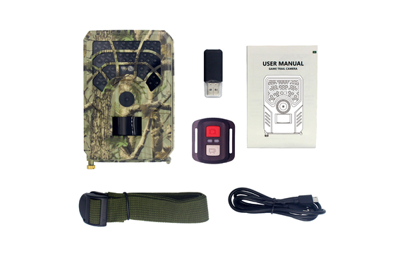 PR300A WiFi dat Camerapir 24mp 1080P 15M Outdoor Game Camera Radio jaagt