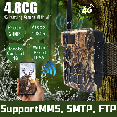 4.8 Mobiele de Sleepcamera 24MP LTE 4G Sim Card van CG