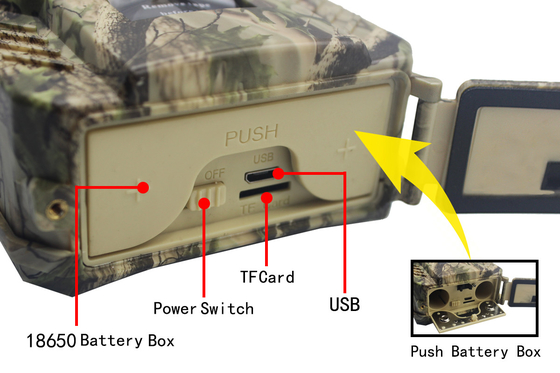 PR300A de Waterdichte 46pcs IRL Lichten 720P van Hunter Trail Camera IP54