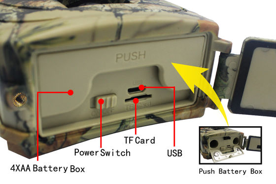 Radio van de het wildcamera van 16MP 1080P de openlucht