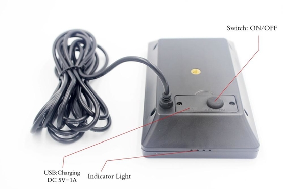 IP54 Zonnepaneel van de kompas1.6w 9v het Jagende Camera met Batterij