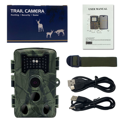 LEIDENE van de de Sleepcamera 34pcs IRL van PR1000 4k 36MP Infrared Trail Camera voor Veiligheid