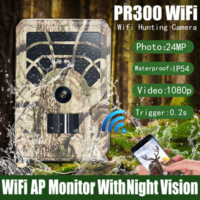 De Jachtcamera IP56 Waterdichte 36MP van PR300A Wifi